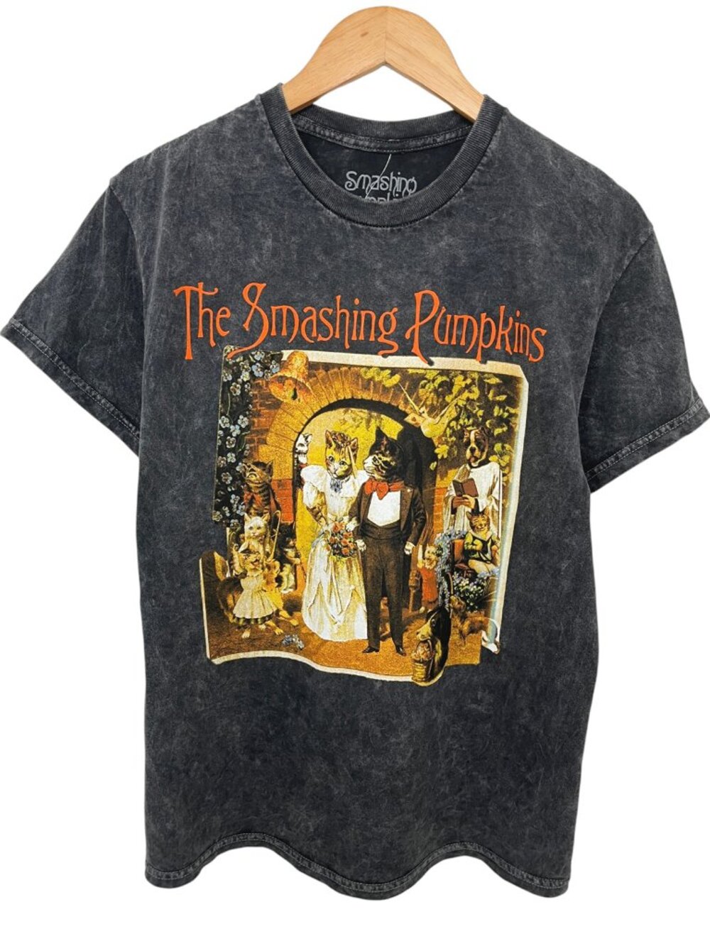 NWOT Smashing Pumpkins Cat Wedding Women’s T-Shirt Medium